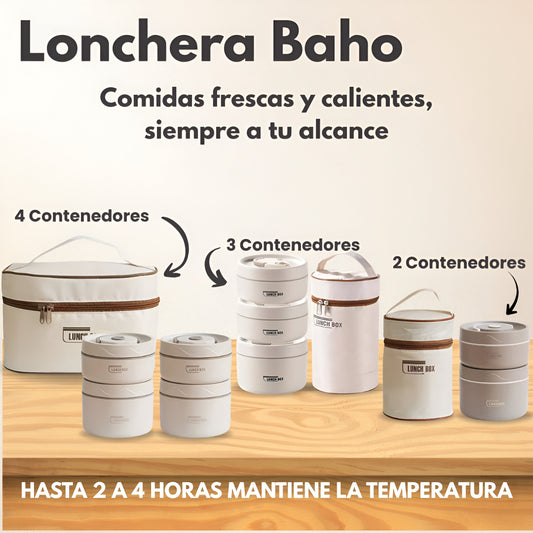 Lonchera Baho + Obsequio
