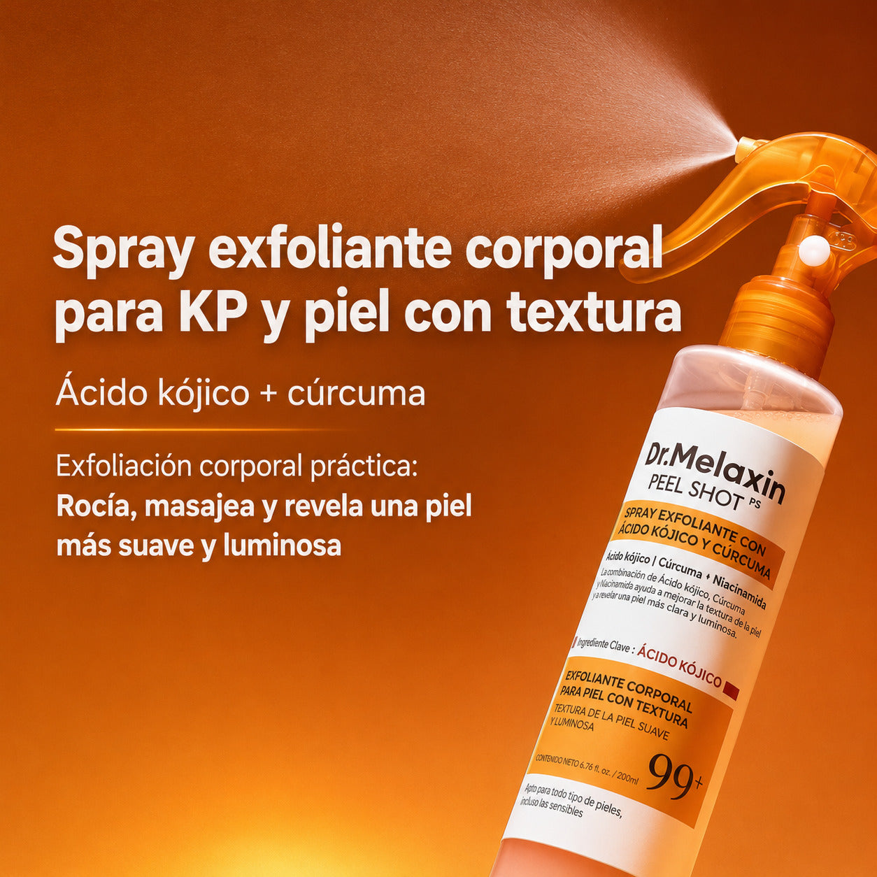 Peel Shot Exfoliante reduce manchas y texturas ásperas