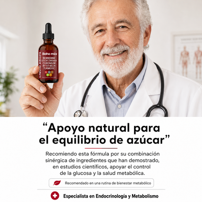 Berberina Controla los niveles de azucar AC1 naturalmente