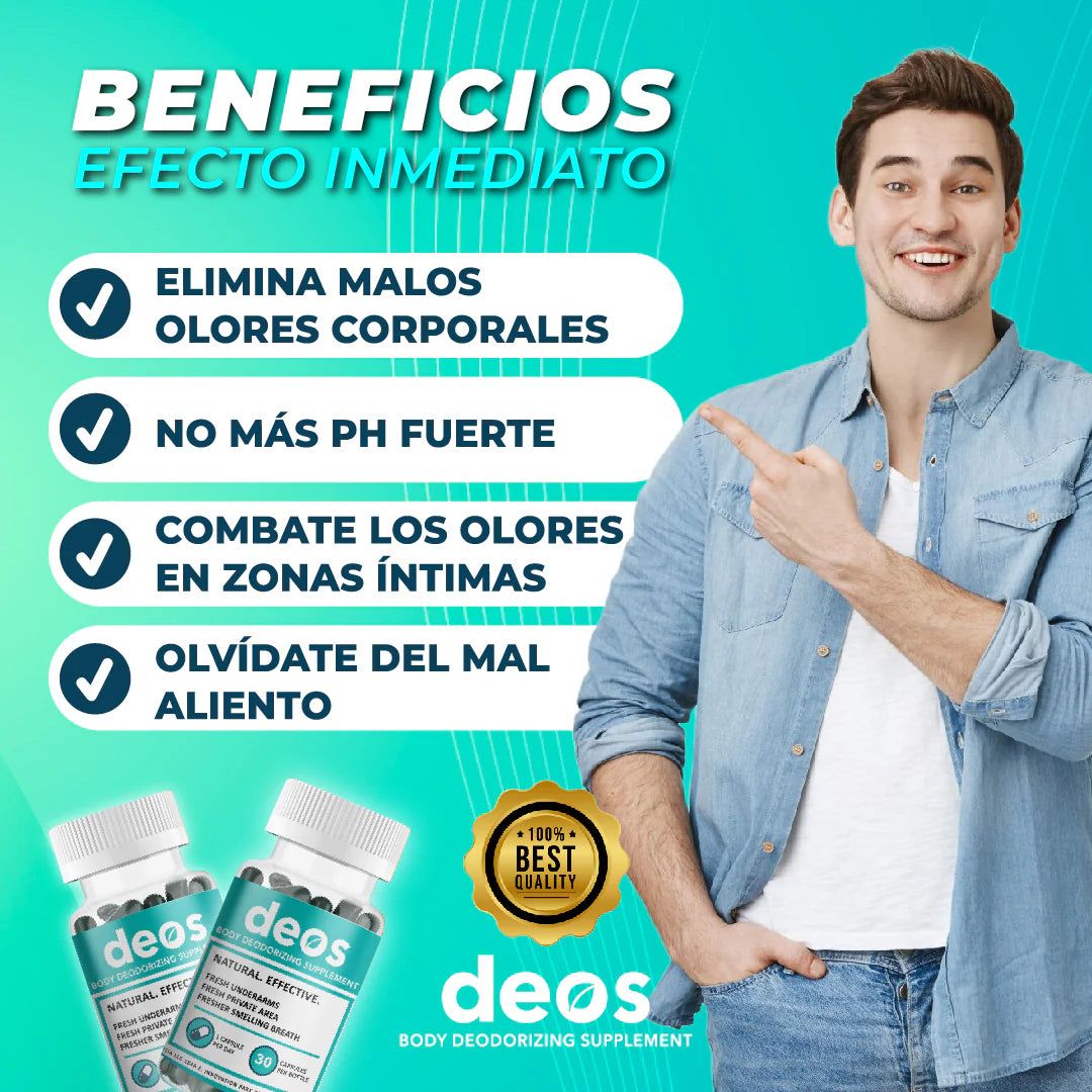 El Desodorante interno que Elimina el mal olor corporal en 7 días sin usar químicos tóxicos