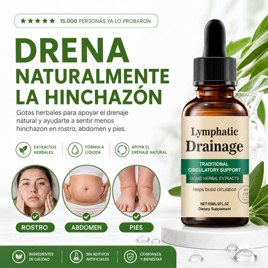 Drenaje Linfatico desinflama el Rostro, Brazos, Abdomen y Piernas