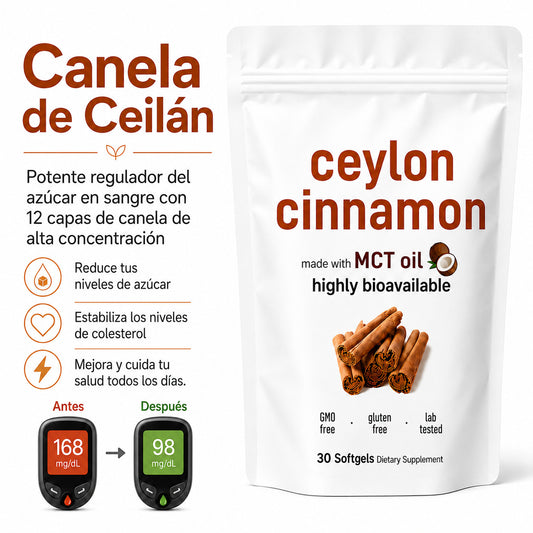 Canela de Ceilán estabiliza tu azucar en sangre
