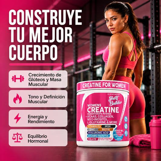 5g de Creatina Monohidrato Definitiva para Mujer