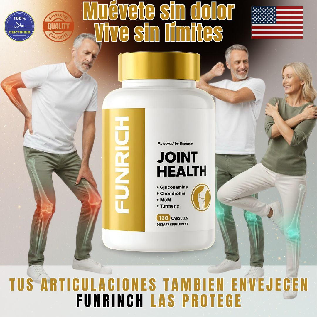 Funrich Resultados visibles para tus articulaciones en semanas