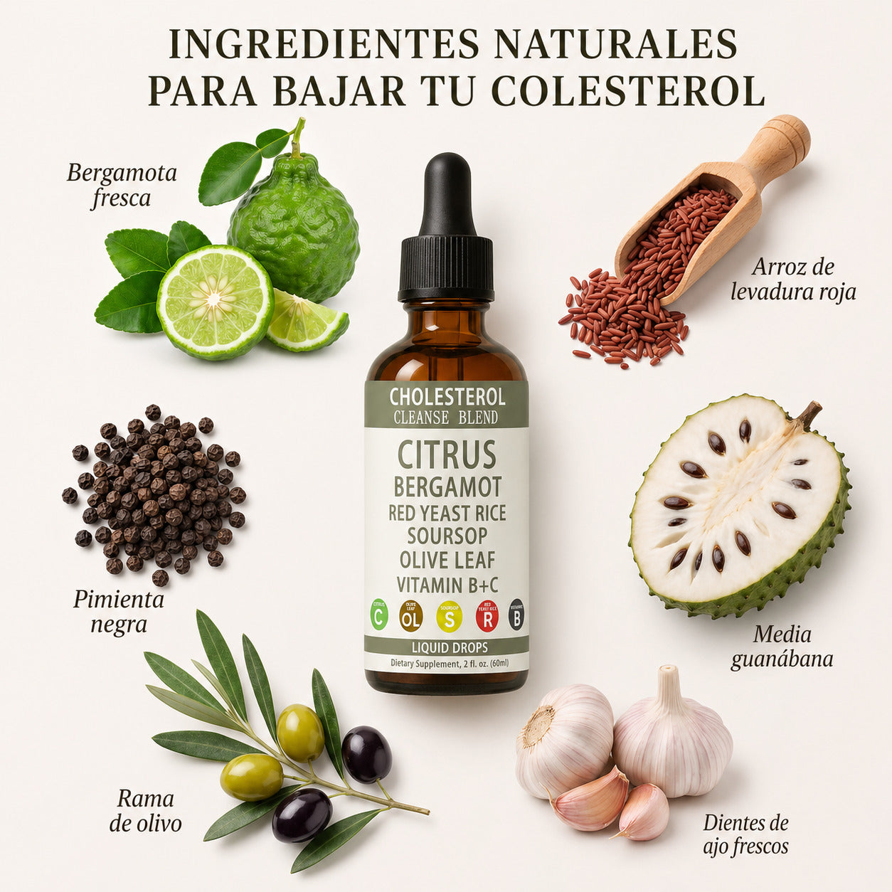 Mejora la salud de tu colesterol de forma natural