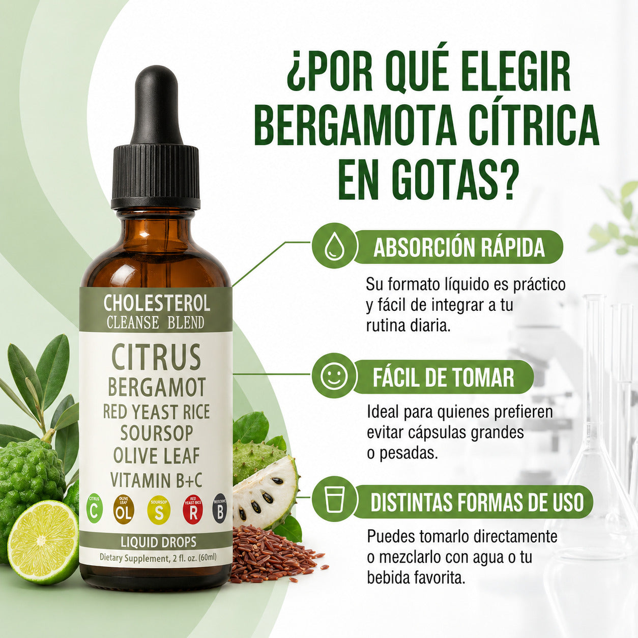 Mejora la salud de tu colesterol de forma natural
