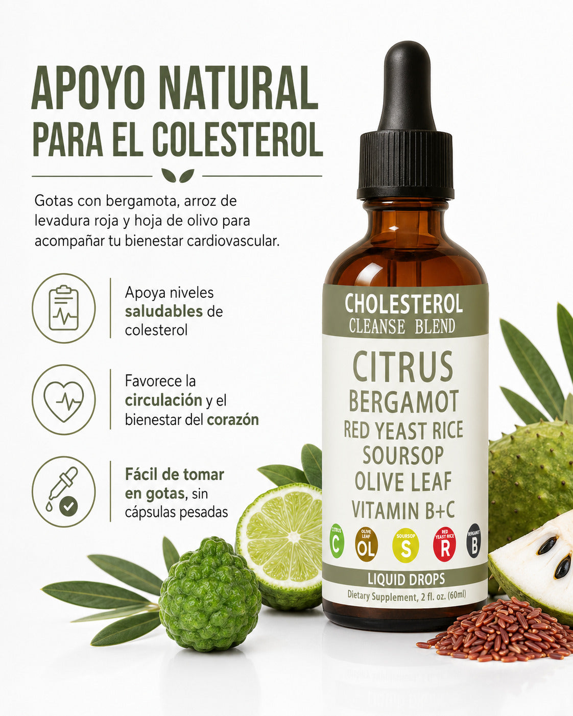 Mejora la salud de tu colesterol de forma natural