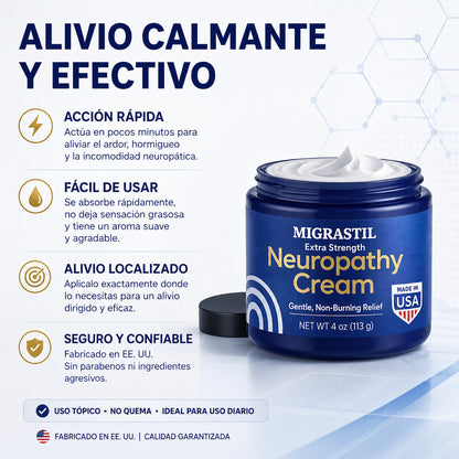 Crema Neurophatia Bienestar y Confort para Manos, Brazos, Piernas y Pies
