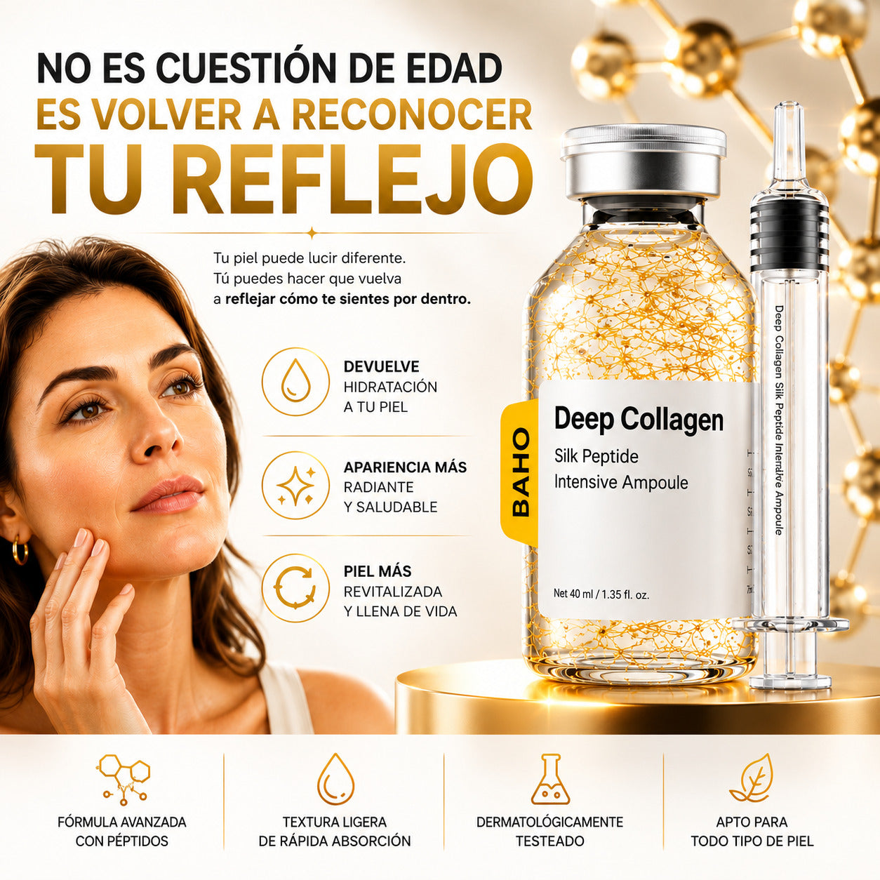 Deep collagen Menos aspecto cansado, más luminosidad y frescura