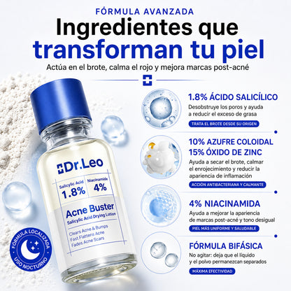 Reduce el grano en 24 horas. Aclara las marcas en 7 días.