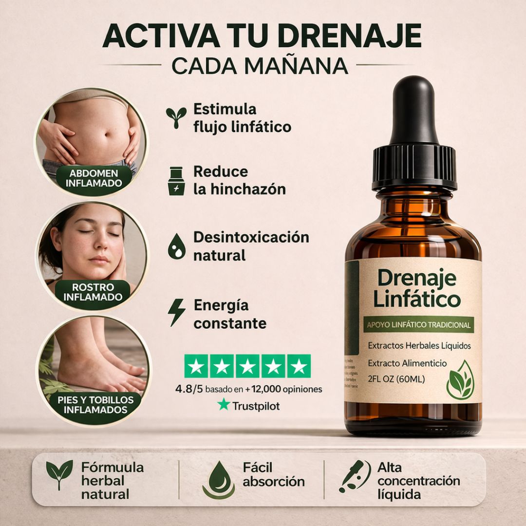 Drenaje linfatico Reduce la hinchazón y elimina líquidos retenidos desde la primer semana
