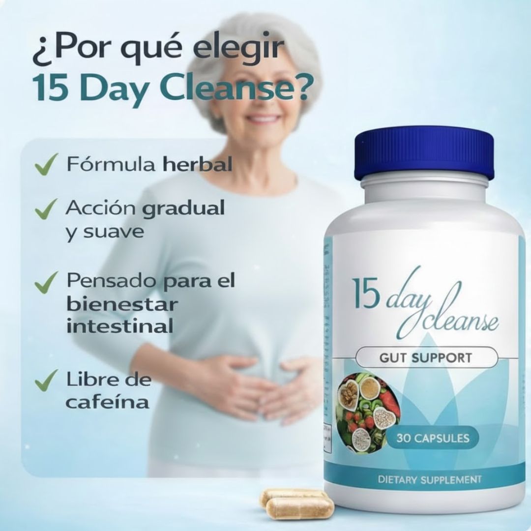 15 Days Clean Siéntete Más Ligero, Cómodo y en Equilibrio Cada Día