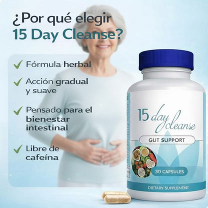 15 Days Clean Siéntete Más Ligero, Cómodo y en Equilibrio Cada Día