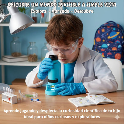 Microscopio para niños 🔬 Descubre un mundo invisible a simple vista