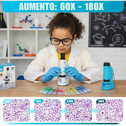Microscopio para niños 🔬 Descubre un mundo invisible a simple vista