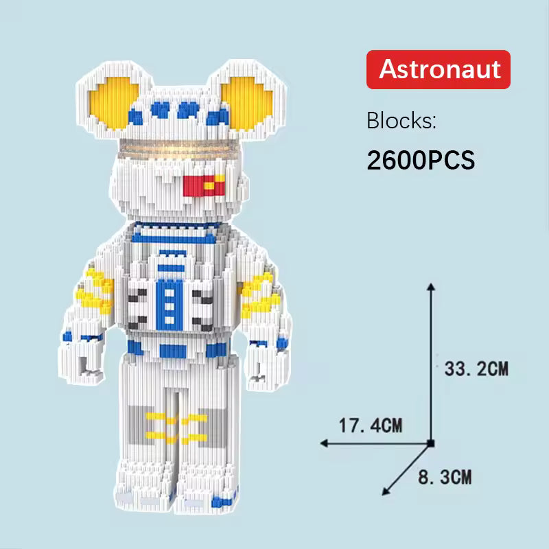 🧸MiniBloques Oso Creativo estimula la mente y decora tu espacio