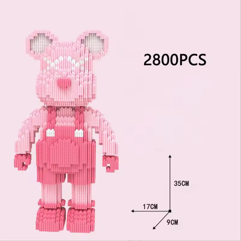 🧸MiniBloques Oso Creativo estimula la mente y decora tu espacio