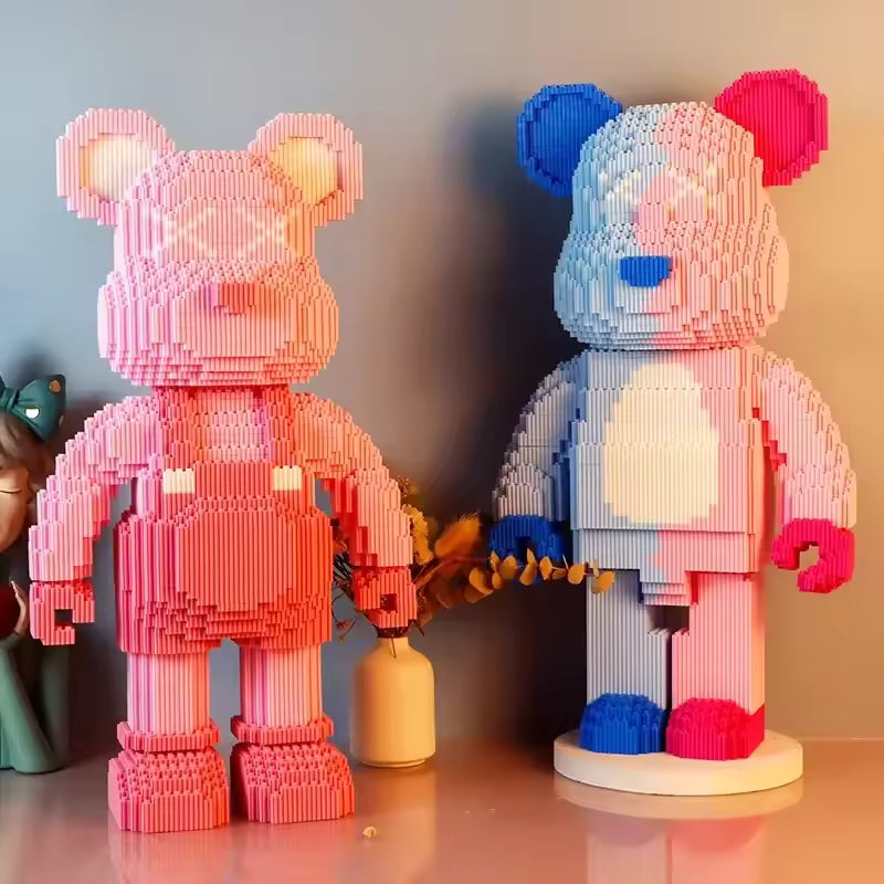 🧸MiniBloques Oso Creativo estimula la mente y decora tu espacio