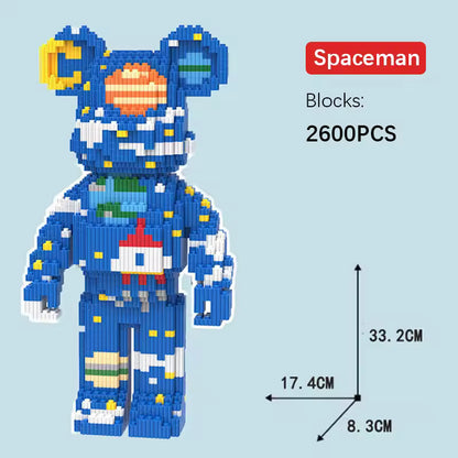 🧸MiniBloques Oso Creativo estimula la mente y decora tu espacio