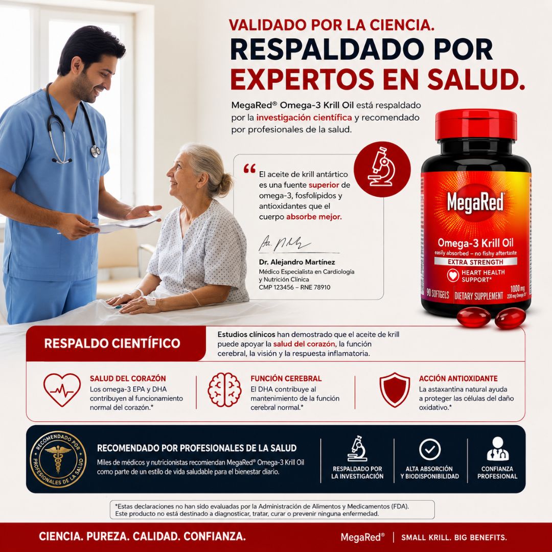 Omega-3 Krill Oil Artantico Apoya la salud cardiovascular 90 Cápsulas (3 Meses)