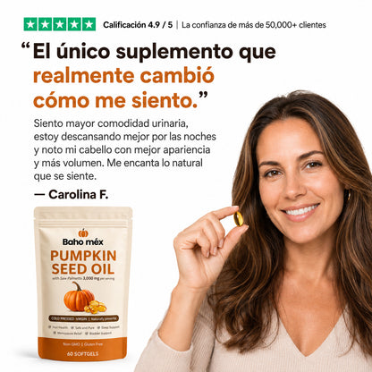 Cuida tu Próstata y Favorece un Cabello más Fuerte desde Adentro