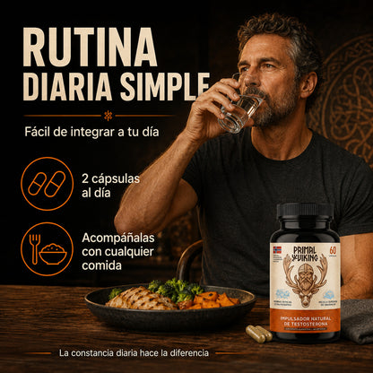Primal Potencia la testosterona y aumenta el libido