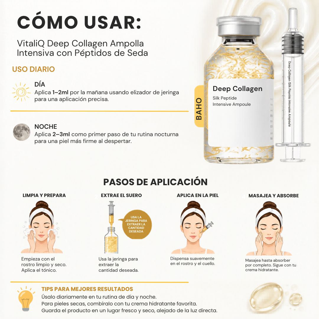 Deep collagen Menos aspecto cansado, más luminosidad y frescura