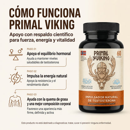 Vikingo Potencia la testosterona reduce la grasa