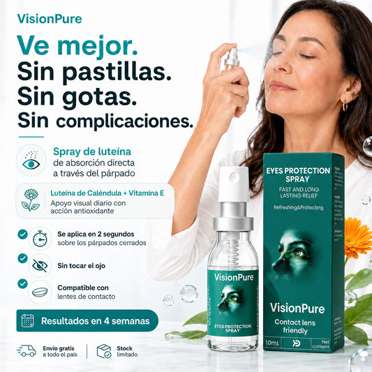 VisionPure™ Recupera la claridad visual que creías que ya no volvería